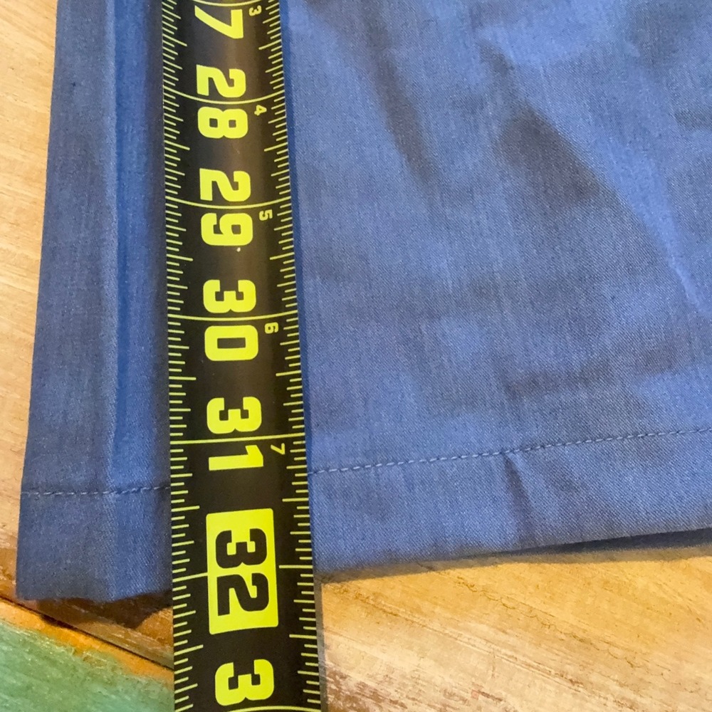 Athina Blue Wide Leg Cargo Pants Multi Pocket Utility Rayon Womens Small NWT - Picture 8 of 8